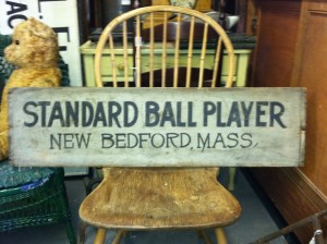 Standard Ball Player Sign