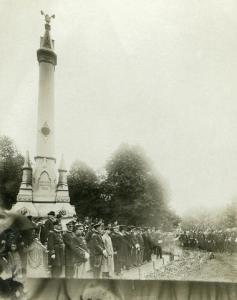 Memorial Day excercises, the Common, New Bedford MA [undated]. Courtesy New Bedford Whaling Museum
